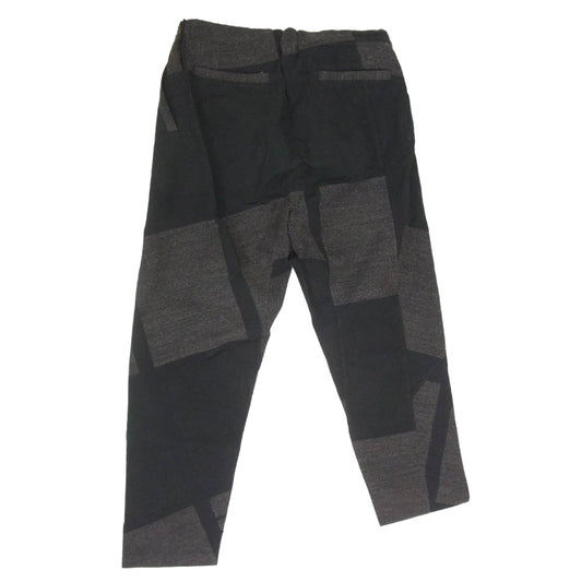 ISSEY MIYAKE イッセイミヤケ ME13FF091 A-POC パッチワーク 変形 ラップ パンツ ブラック系 サイズ表記無【中古】