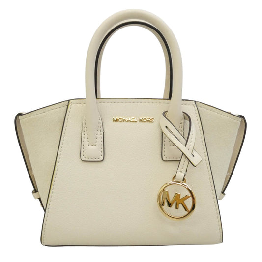Michael Kors マイケルコース 35F4G4VC0L AVRIL アヴリル エクストラ スモール サッチェル 2WAY ハンドバッグ ベージュ系【極上美品】【中古】