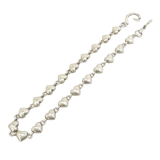 BIZARRE ビザール ハート リンク シルバー925 フィッシュフック ウォレットチェーン シルバー系【中古】
