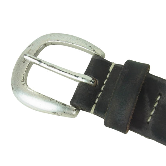 FULLCOUNT フルカウント Wild Leather Belt 6210 ワイルド レザー ベルト ダークブラウン系 38【中古】