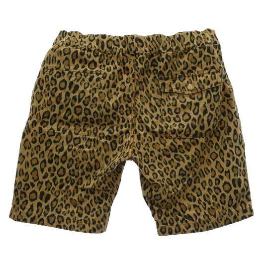 TMT ティーエムティー TSP-S1806 LEOPARD CAMO REVERSIBLE SHORTS レオパード カモ リバーシブル ショーツ ハーフ ショート パンツ ベージュ系 ブラック系 L【中古】