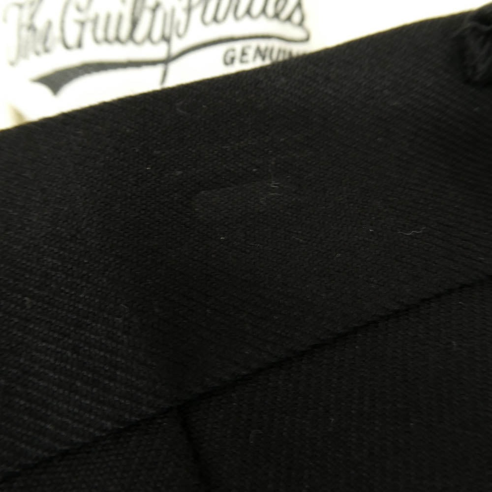 WACKO MARIA ワコマリア GP-102-BLANKLINE-JOHNNY-A-02 REGULAR FIT WOOL TROUSERS TYPE-2 レギュラーフィット 裾ダブル ウール トラウザー スラックス パンツ ブラック系 L【中古】