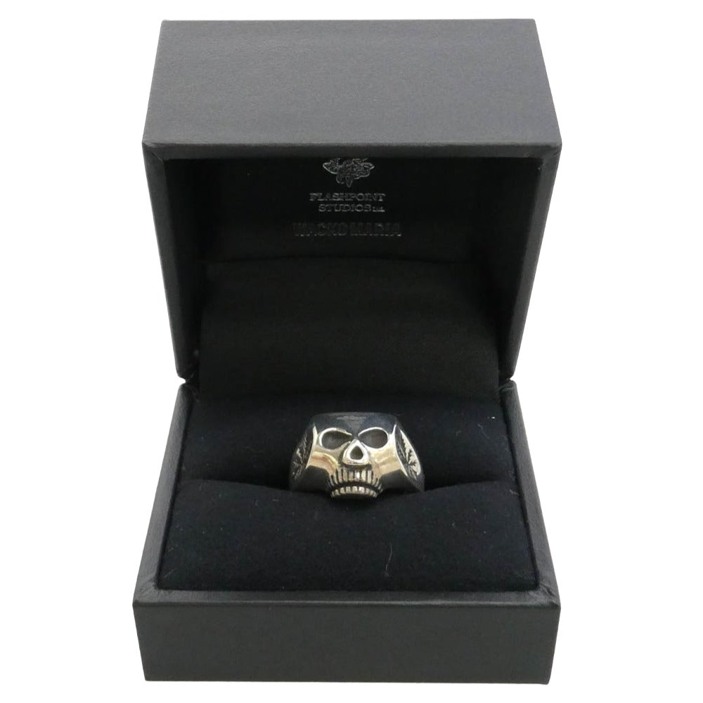 WACKO MARIA ワコマリア FLASHPOINT フラッシュポイント WMGP-FP01 x FLASH POINT フラッシュポイント JIM SKULL RING ジムスカルリング シルバー系 約19号【中古】