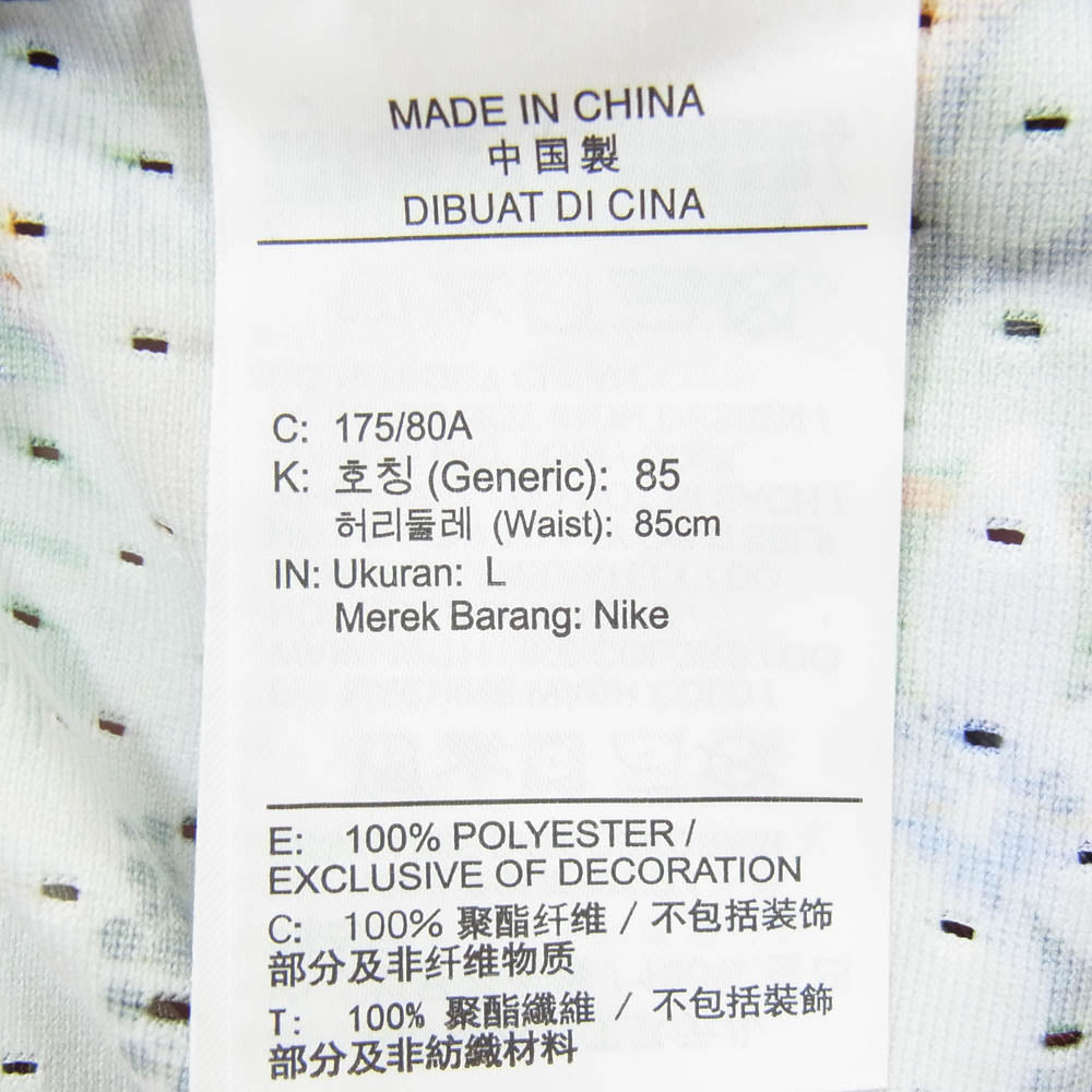 NIKE ナイキ FQ2946-457 JORDAN BRAND DF SPRT AOP2 DMND SHORT ジョーダン ダイヤモンド ショート ショーツ ハーフパンツ ブラック系 L【美品】【中古】