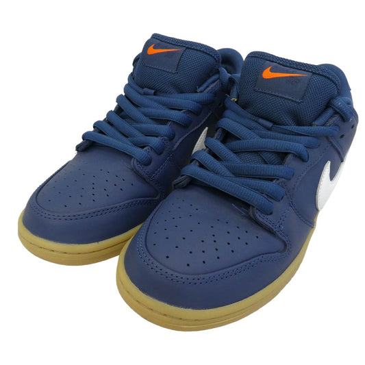 NIKE SB ナイキエスビー FJ1674-400 Dunk Low Pro ISO Orange Label Navy Gum ダンク ロー プロ ISO オレンジレーベル ネイビーガム スニーカー ネイビー系 27cm【中古】