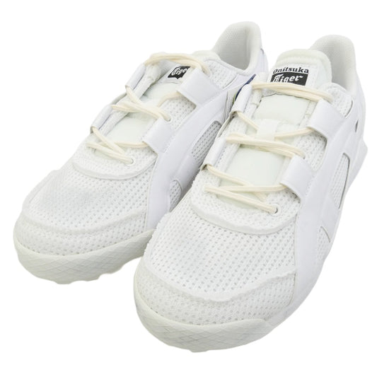ONITSUKA TIGER オニツカタイガー 1183A792 BIG LOGO TRAINER ビッグ ロゴ トレーナー スニーカー ホワイト系 27cm【極上美品】【中古】
