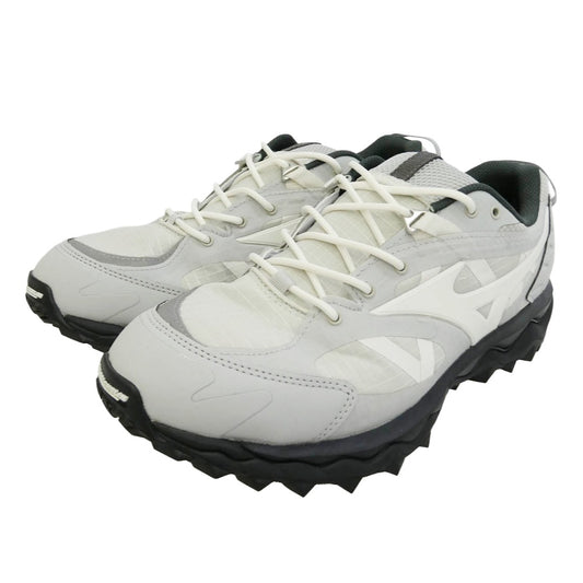 Mizuno ミズノ D1GA237310 WAVE MUJIN TL GTX ウェーブ ムジン ゴアテックス スニーカー グレー系 26.5cm【極上美品】【中古】