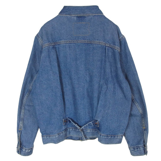 Levi's リーバイス A3174-0004 Type I Trucker JKT 加工 1st タイプ 1 トラッカー デニム ジャケット インディゴブルー系 S【中古】