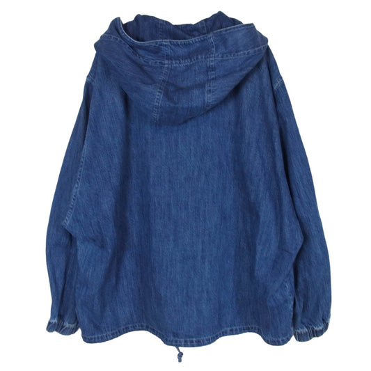 ヴァシュモン VK-07B-105 Denim Hoddie Blouson デニム フーデッド ブルゾン インディゴブルー系 F【中古】