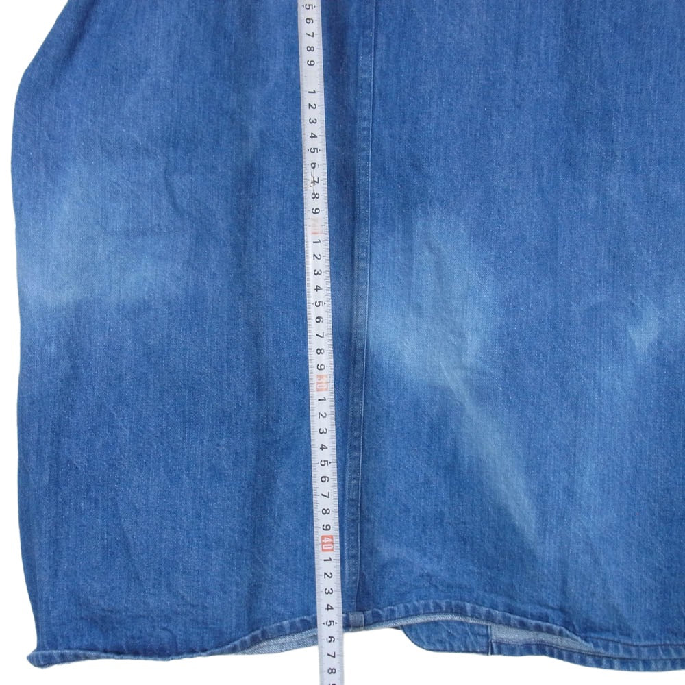 COMOLI コモリ 21AW U03-01013 デニム ワーク ジャケット インディゴブルー系【中古】
