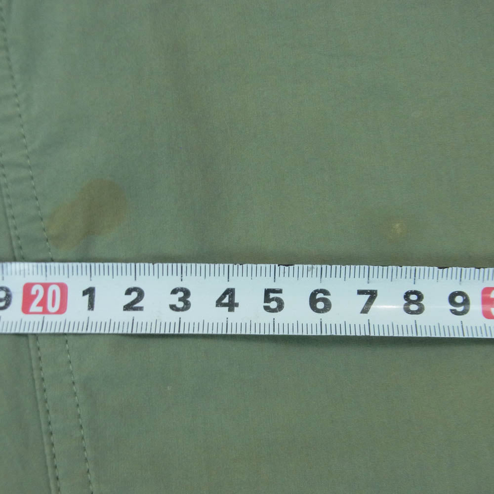 JIL SANDER+ ジルサンダープラス 23SS J47KA0133 ワイド イージー カーゴ パンツ コットン イタリア製 グリーン系 44【中古】