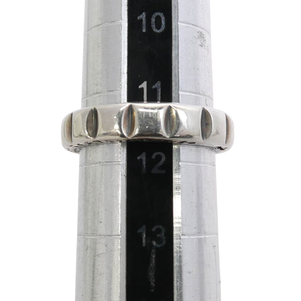 BILL WALL LEATHER ビルウォールレザー BEAMS ビームス BEAMS EXCLUSIVE Faceted Ring ビームス エクスクルーシブ ファセット リング シルバー系 11.5号【中古】