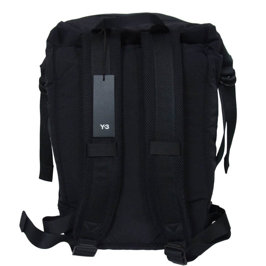 Y-3 Yohji Yamamoto ワイスリー ヨウジヤマモト KD0213 UTILITY BACKPACK ユーティリティバックパック リュック デイパック ブラック系【極上美品】【中古】