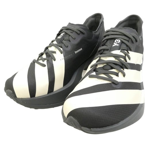 Y-3 Yohji Yamamoto ワイスリー ヨウジヤマモト KI6876 adidas Adios Pro 4 アディダス アディオス プロ フォー スニーカー ブラック系 ホワイト系 27.5cm【極上美品】【中古】