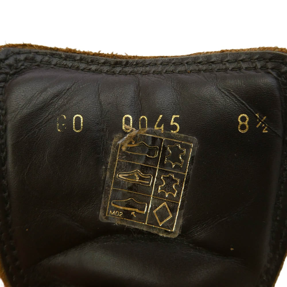 LOUIS VUITTON ルイ・ヴィトン スエード レザー ヒールロゴ ベルト ローカット スニーカー ブラウン系 8.5【中古】