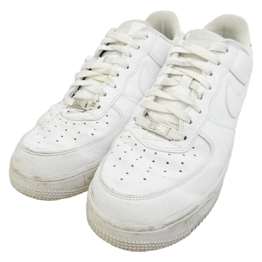 Supreme シュプリーム NIKE ナイキ CU9225-100 × Nike Air Force 1 Low ナイキ エアフォース1 ロー スニーカー ホワイト系 27cm【中古】
