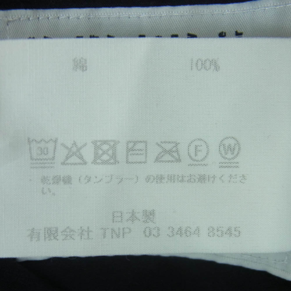 nonnative ノンネイティブ NN-C4607 DWELLER L/S TEE COTTON JERSEY ポケット 刺繍 コットン ジャージー Tシャツ 長袖 ダークネイビー系 2【中古】