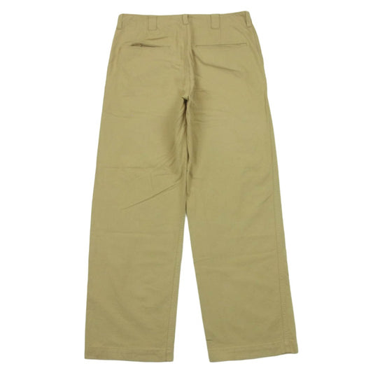 VISVIM ビズビム 125105008006 25SS WIDE CHINO PANTS ワイド チノ パンツ コットン 日本製 ベージュ系 3【中古】