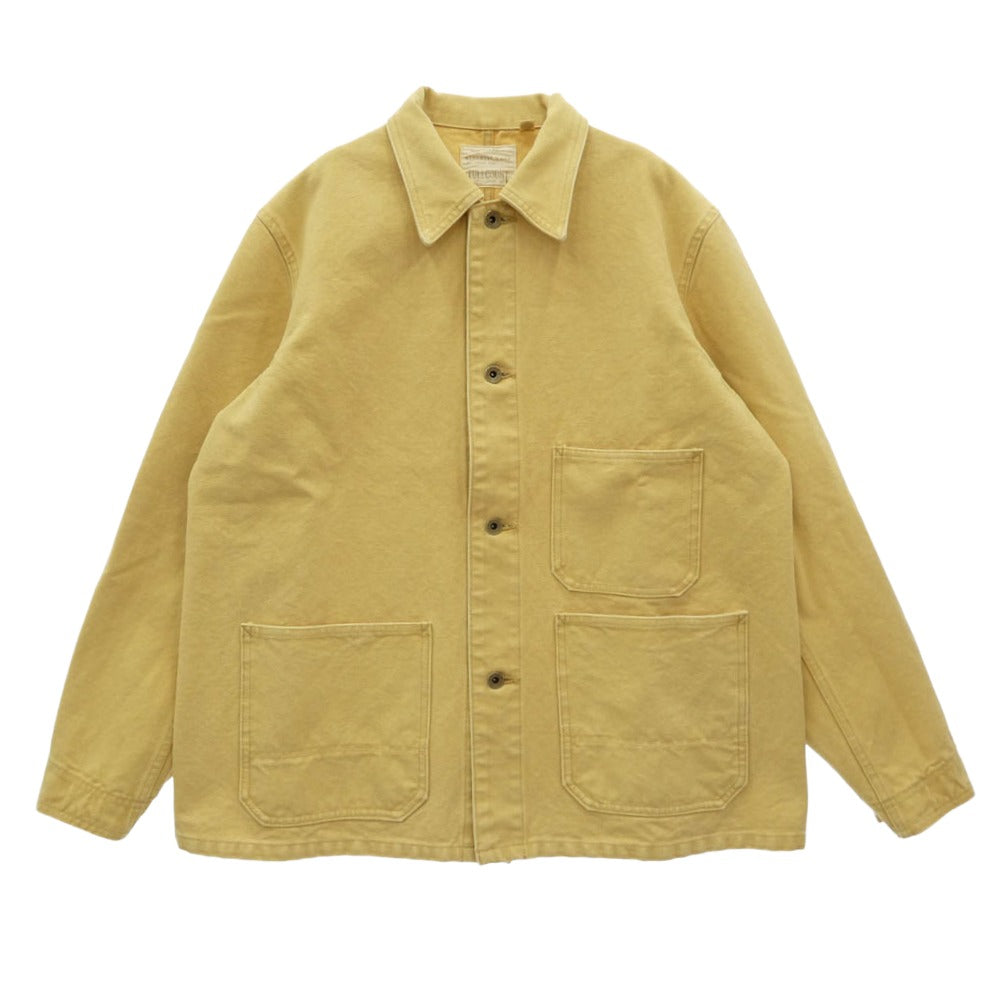 FULLCOUNT フルカウント Heavy Canvas Chore Jacket　カバーオール ヘビーキャンバス チョア ジャケット イエロー系 40【中古】 FULLCOUNT フルカウント Heavy Canvas Chore Jacket カバーオール
