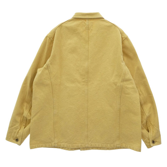 FULLCOUNT フルカウント Heavy Canvas Chore Jacket カバーオール ヘビーキャンバス チョア ジャケット イエロー系 40【中古】