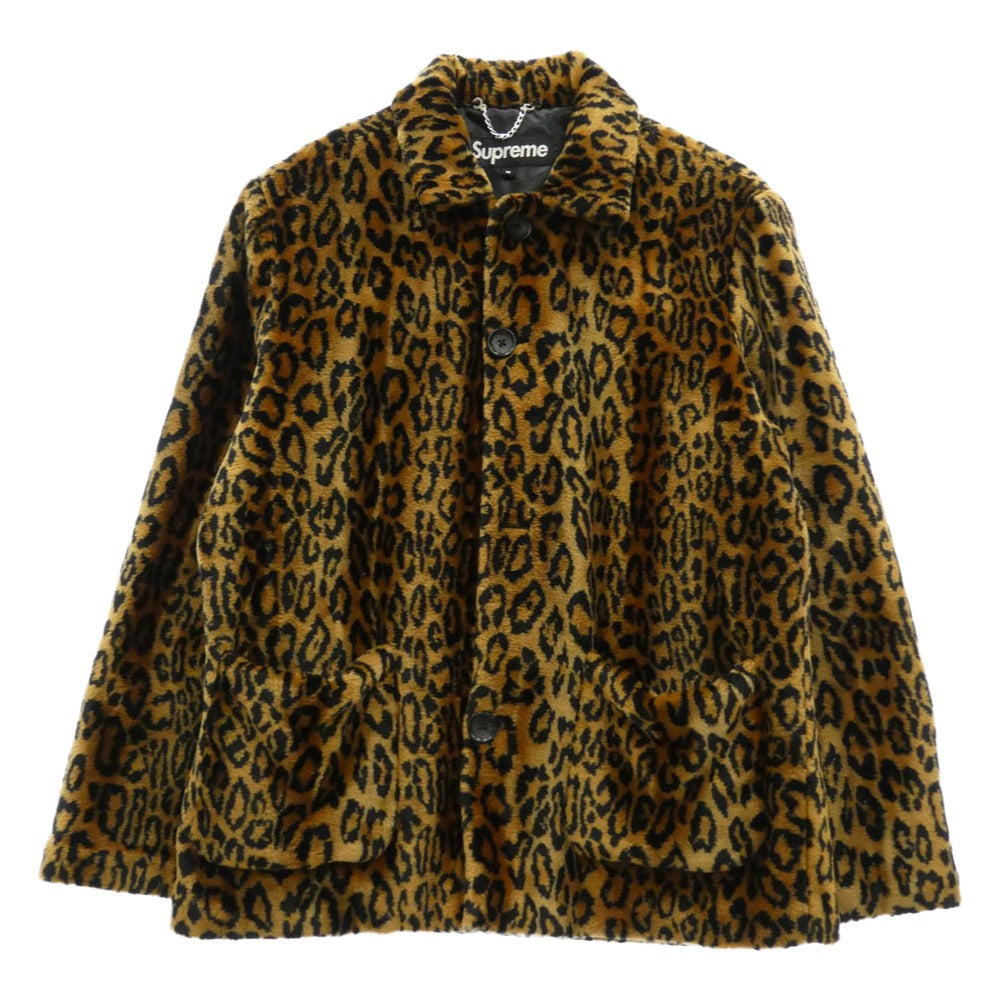Supreme シュプリーム 16AW Leopard Faux Fur Coat レオパード
