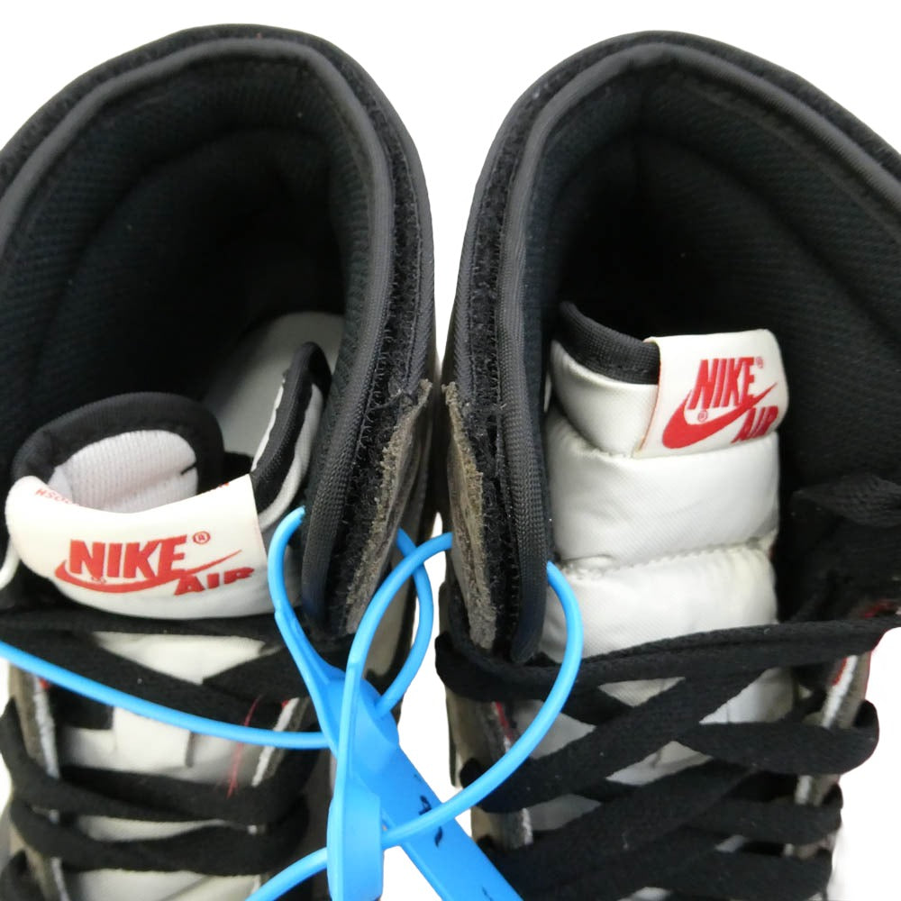 NIKE ナイキ CD4487-100 × Travis Scott トラヴィススコットフェイクバスターズ コンプリート鑑定済 Air Jordan 1 Retro High OG TS SP Sail Dark Mocha エアジョーダン1 レトロ ハイ OG TS SP ハイカットスニーカー ブラウン系 ホワイト系 ブラウン系 27cm【新古品】【未使用】【中古】