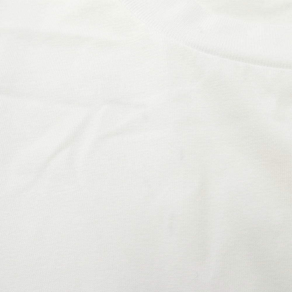 nagonstans ナゴンスタンス 470JS180-1321 crew-neck t-shirt ルーズシルエット ベーシック クルーネック 半袖 Tシャツ ホワイト系 M【中古】