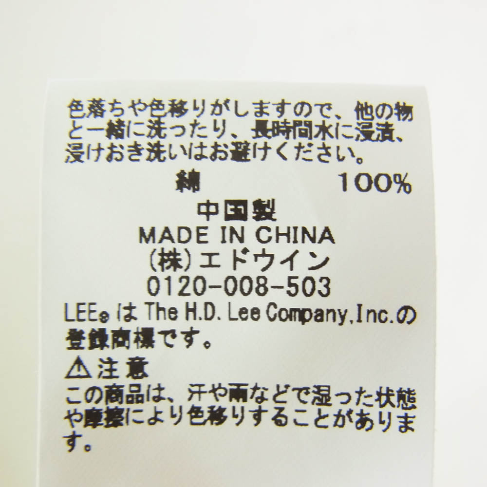 Lee リー LM7288 DUNGAREES PAINTER PANTS ダンガリーズ ペインター パンツ オフホワイト系 L【中古】