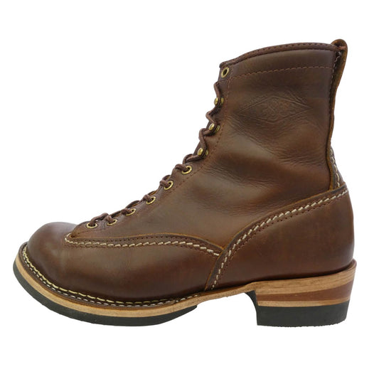 WESCO ウエスコ BRCXL108705 Custom Jobmaster BRCXL CHROMEXCEL カスタム ジョブマスター ホーウィン社製ブラウンクロムエクセル レースアップ ワークブーツ ブラウン系 US9D【中古】