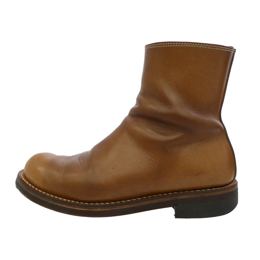 ROLLING DUB TRIO ローリングダブトリオ A14 CASPER NATURAL CHROMEXCEL キャスパー クロムエクセル レザー サイドジップ エンジニア ブーツ ブラウン系 US8H【中古】