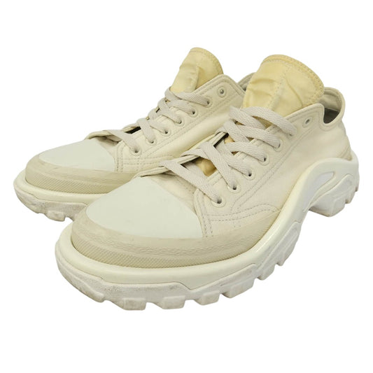 RAF SIMONS ラフシモンズ adidas アディダス B22527 × adidas アディダス RS DETROIT RUNNER デトロイトランナー ローカットスニーカー オフホワイト系 26cm【中古】
