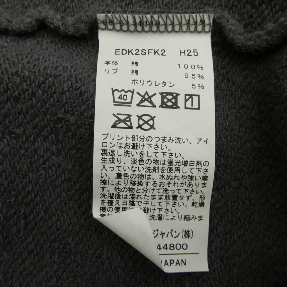 NEIGHBORHOOD ネイバーフッド 25AW agnes b. アニエスベー EDK2SFK2 SWEAT SHIRT LS クルーネック ロゴプリント スウェットシャツ トレーナー グレー系 M【中古】
