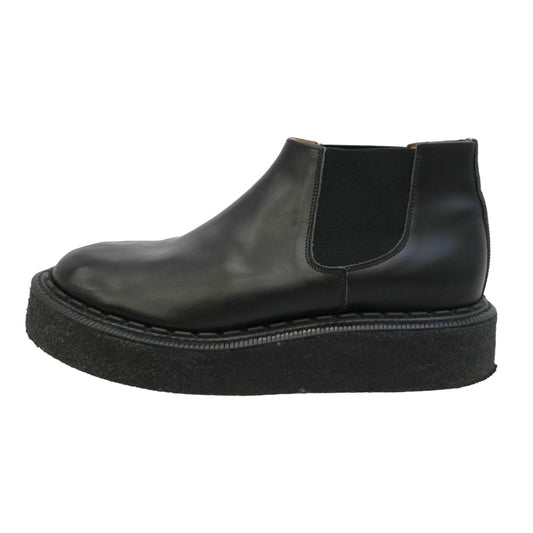 COMME des GARCONS HOMME PLUS コムデギャルソンオムプリュス GEORGE COX ジョージコックス × George Cox ジョージ コックス 26SS PQ-K102 Chelsea Boot ラバーソール サイドゴア チェルシー ブーツ ブラック系 10【中古】