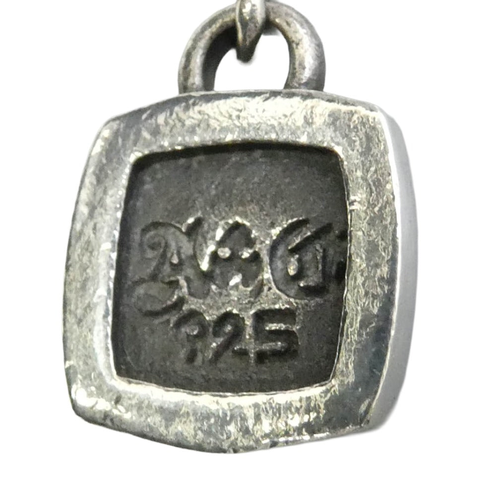 ARIF COLLECTION アリフコレクション ロゴ フレームド ペンダントトップ シルバー系【中古】