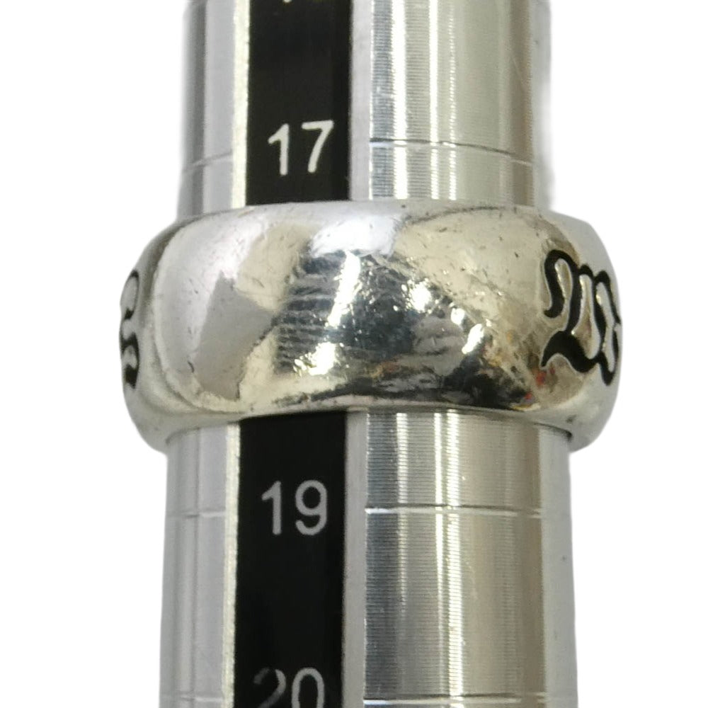 William Walles ウィリアムウォレス オールドイングリッシュロゴ刻印 リング シルバー系 18号【中古】