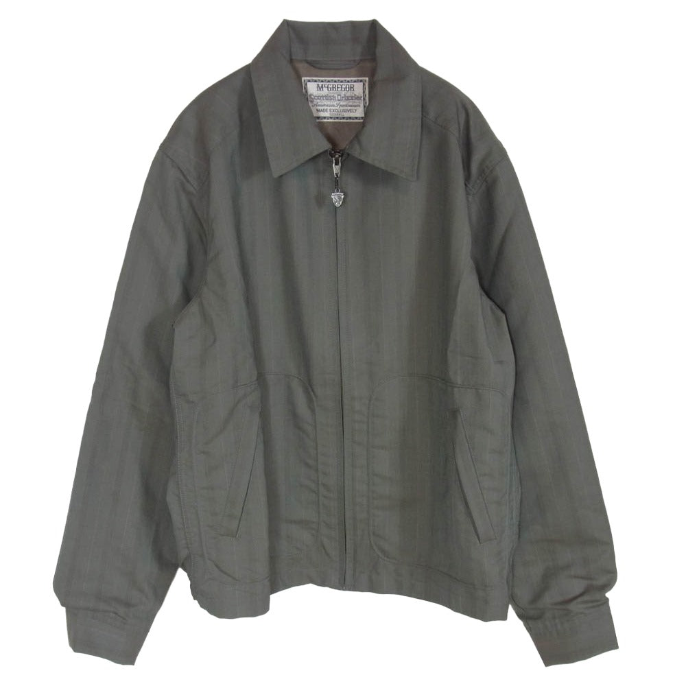 McGregor マックレガー SUGARHILL シュガーヒル 113112101 DRIZZLER JACKET ドリズラージャケット モスグリーン系 M【美品】【中古】 McGregor マックレガー SUGARHILL シュガーヒル 113112101 DRIZZLER