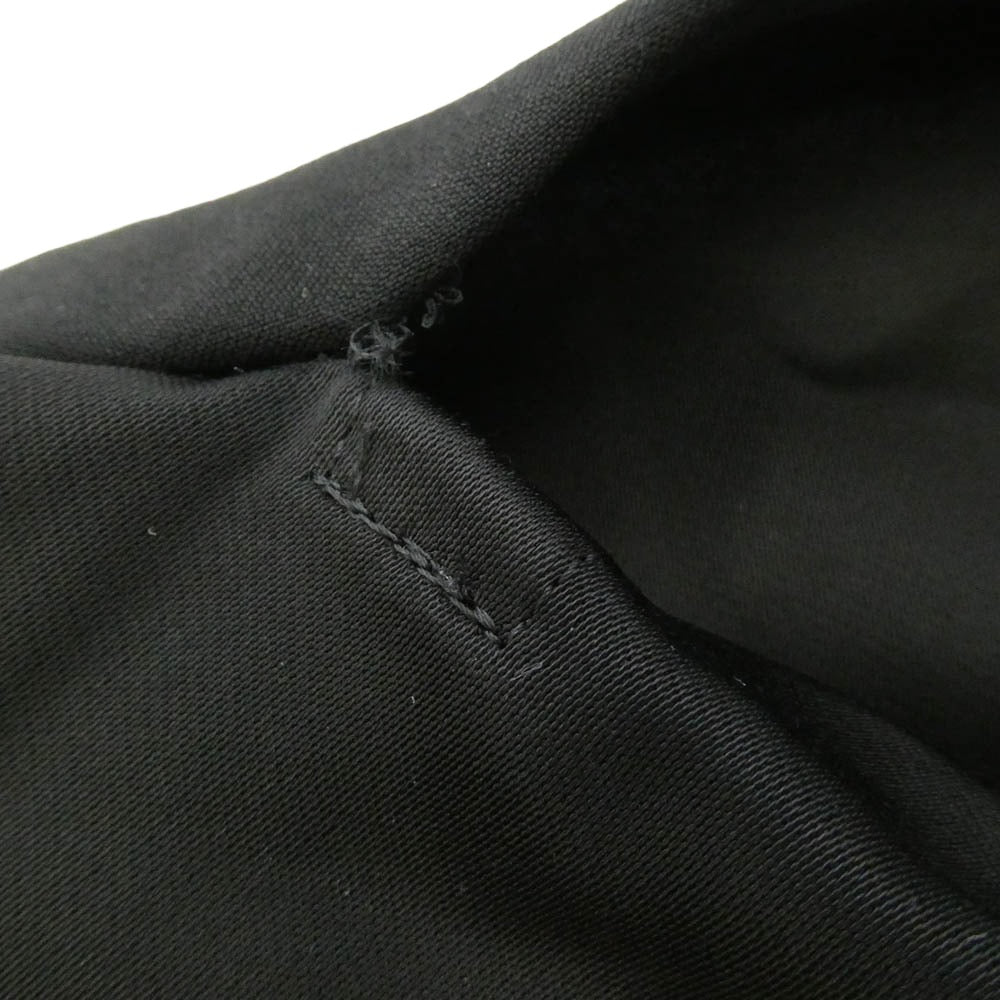 JUNYA WATANABE COMME des GARCONS ジュンヤワタナベコムデギャルソン 22SS JI-O055 ドレープ箔 ブラウス 変形 ワンピース ブラック系 M【中古】