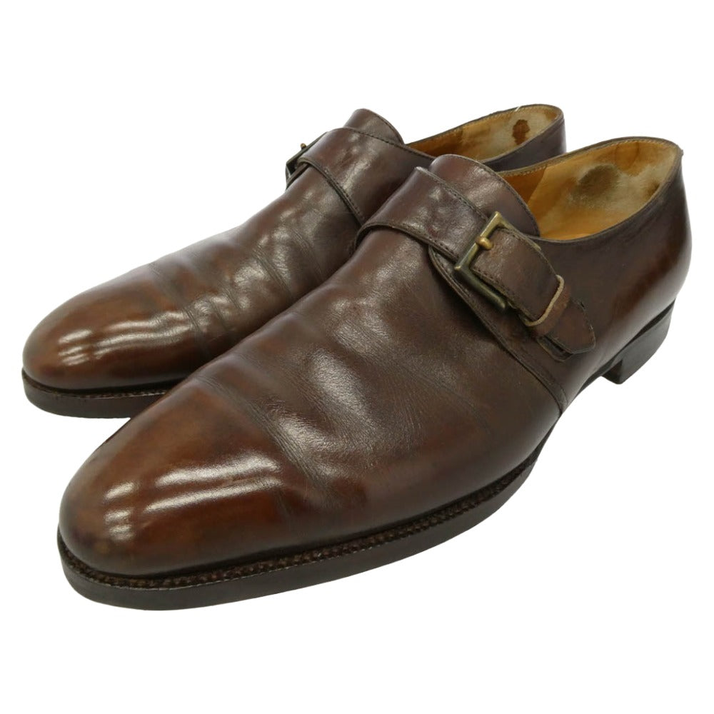 JOHN LOBB MATTA ジョンロブ マッタ 茶箱時代 5E ブラウン John Lobb ジョンロブ MATTA マッタ シングル モンクストラップ