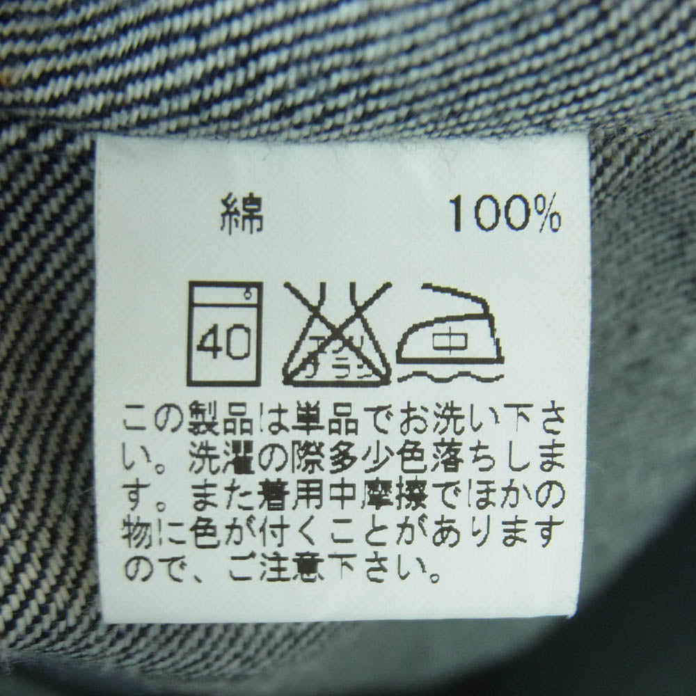 スティッフ 2ND デニム ジャケット コットン 日本製 インディゴブルー系 L【中古】
