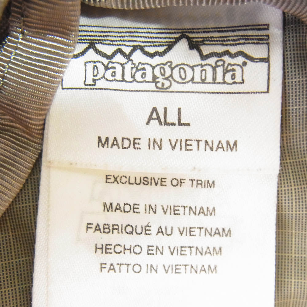 patagonia パタゴニア 19AW 49447 19年製 ULTRALIGHT BLACK HOLE MINI HIP PACK ウルトラライト ブラックホール ミニヒップバッグ ボディバッグ カーキ系【中古】