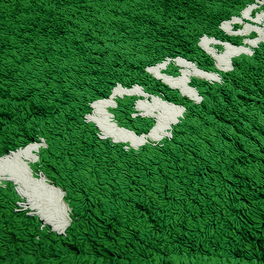 OFF-WHITE オフホワイト ×IKEA イケア MARKERAD WET GRASS Rug マルケラッド ウエット グラス ラグ Free【中古】