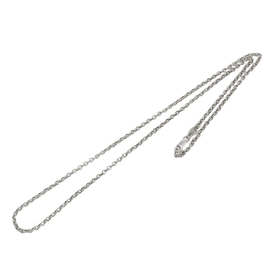 CHROME HEARTS クロムハーツ(原本無) NECKCHAIN 18inch R18 ロールチェーン 18インチ ネックレス シルバー系【中古】