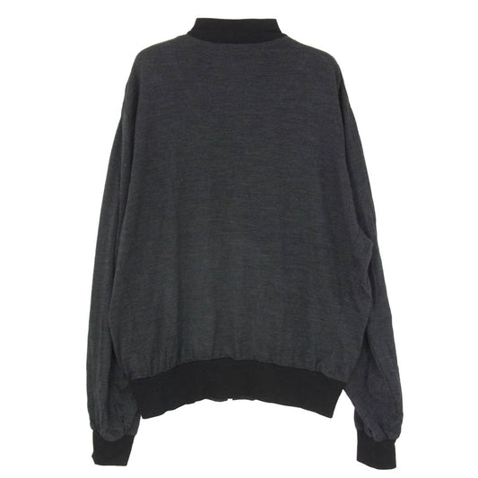 HYSTERIC GLAMOUR ヒステリックグラマー 26SS 02261CJ06 DEVIL WOMAN デビル ウーマン ジャンパー ブルゾン チャコール系 L【中古】