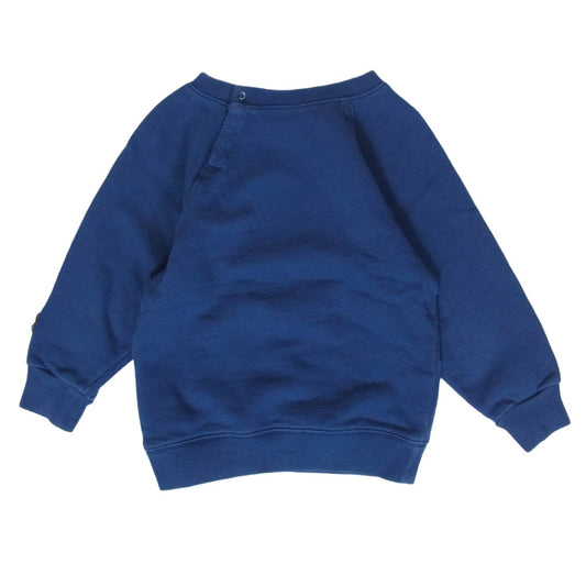 GUCCI グッチ 653687 XJDLN ベビー キッズ ベア スウェット トレーナー ネイビー系 18/24m【中古】