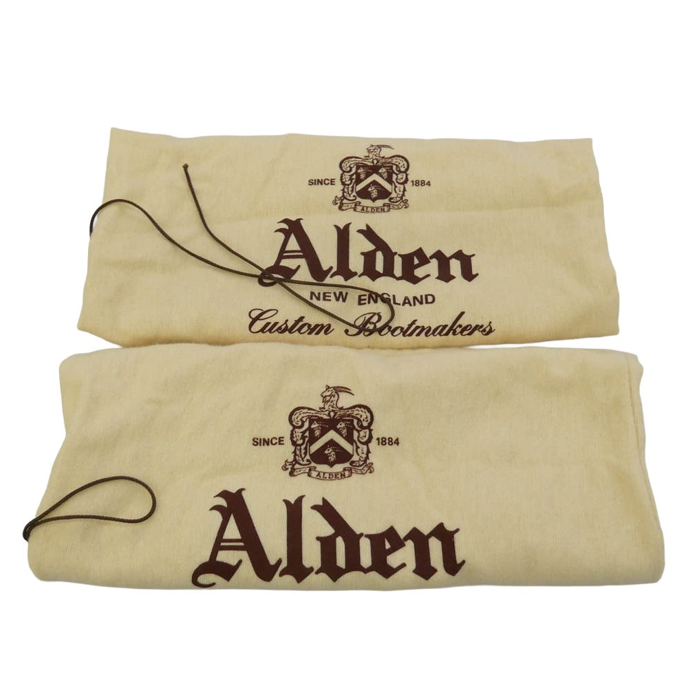 ALDEN オールデン 1340 Leather Soul レザーソウル別注 コードバン チャッカブーツ レザーシューズ ブラック系 8D【中古】
