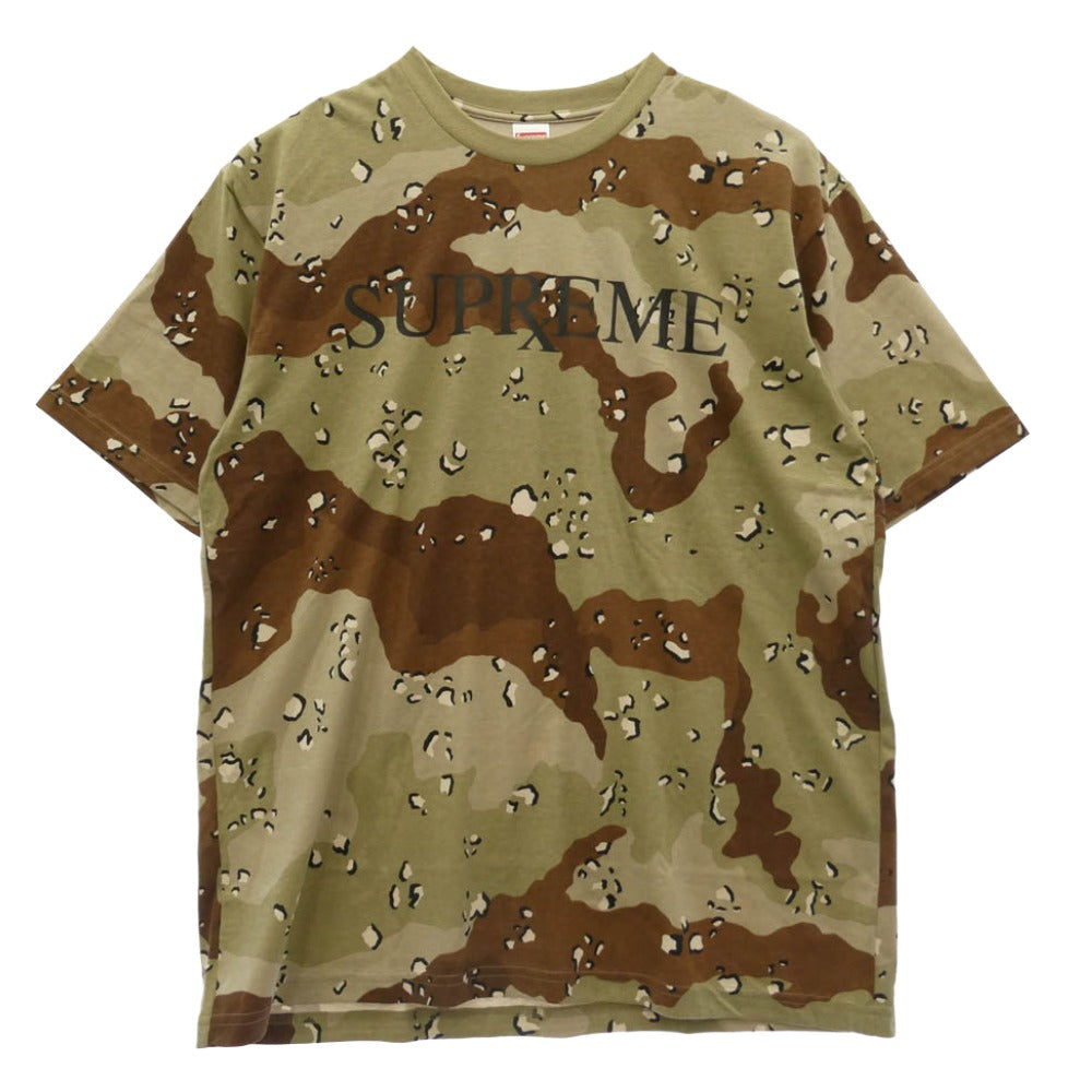 Supreme シュプリーム 25AW RX Tee チョコチップ 迷彩柄 半袖 Tシャツ カーキ系 マルチカラー系 XL【極上美品】【中古】 Supreme シュプリーム 25AW RX Tee チョコチップ 迷彩柄 半袖 Tシャツ
