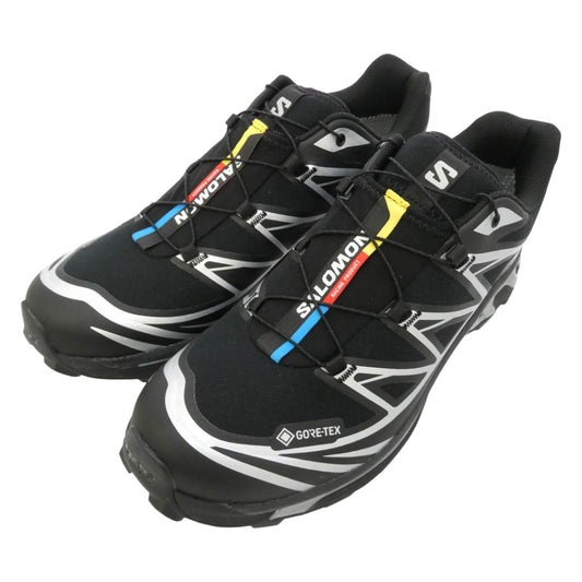 salomon サロモン 474506 GORE-TEX ゴアテックス XT-6 GTX ローカット スニーカー ブラック系 27.5cm【新古品】【未使用】【中古】