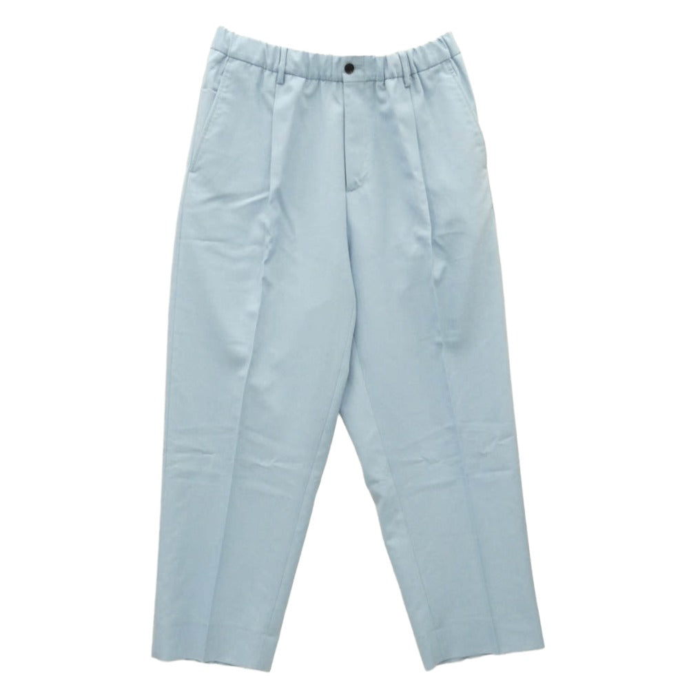 Supreme シュプリーム 22SS Pleated Trouser Slate blue プリーツ トラウザー スレート ブルー スラックス パンツ ライトブルー系 34【中古】 Supreme シュプリーム 22SS Pleated Trouser Slate blue プリーツ