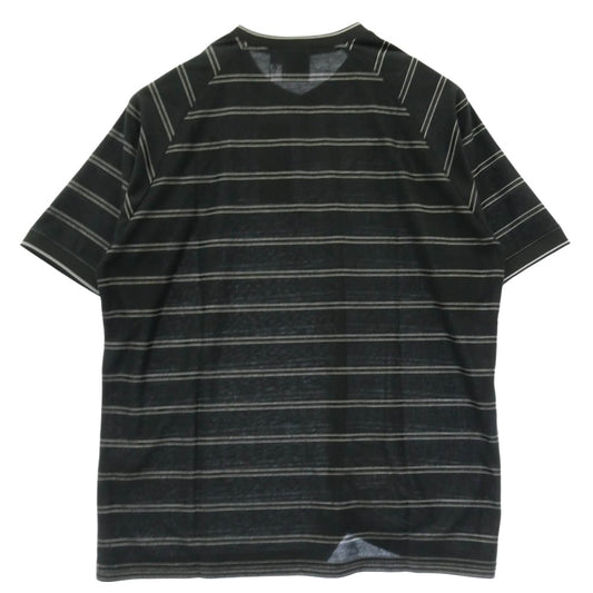Supreme シュプリーム 25SS × Umbro Stripe Soccer Jersey アンブロ ストライプ サッカー ジャージ ロゴ Tシャツ ブラック系 XL【新古品】【未使用】【中古】