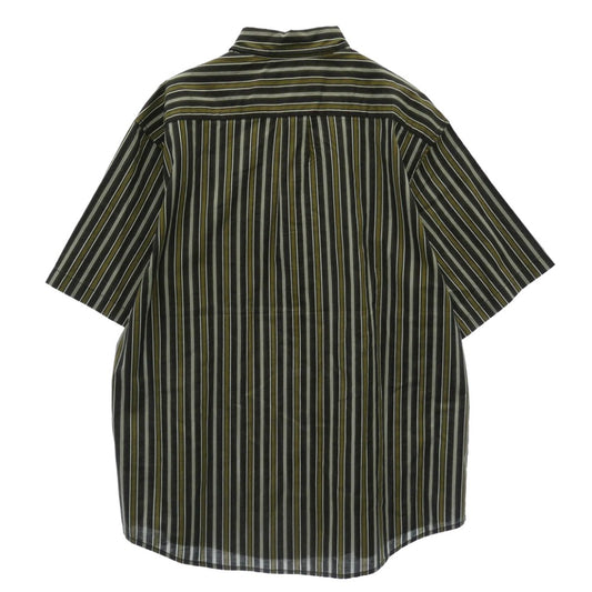 Supreme シュプリーム 24SS Loose Fit Multi Stripe S/S Shirt ルーズ フィット マルチ ストライプ 半袖 シャツ マルチカラー系 L【中古】